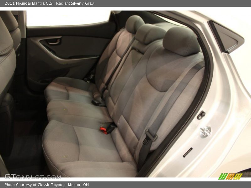 Radiant Silver / Gray 2011 Hyundai Elantra GLS