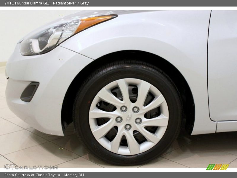 Radiant Silver / Gray 2011 Hyundai Elantra GLS