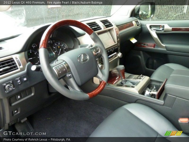 Fire Agate Pearl / Black/Auburn Bubinga 2012 Lexus GX 460 Premium