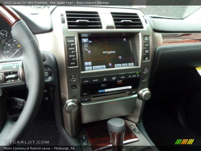Fire Agate Pearl / Black/Auburn Bubinga 2012 Lexus GX 460 Premium