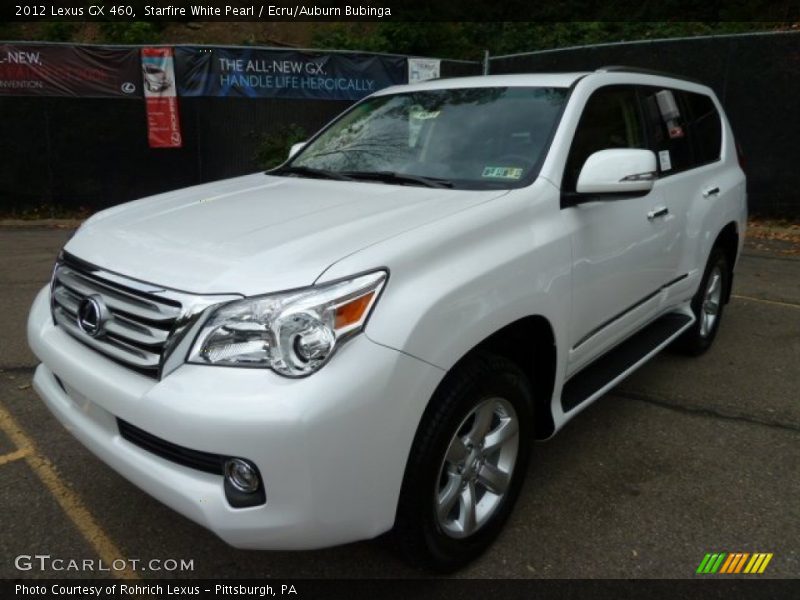 Starfire White Pearl / Ecru/Auburn Bubinga 2012 Lexus GX 460