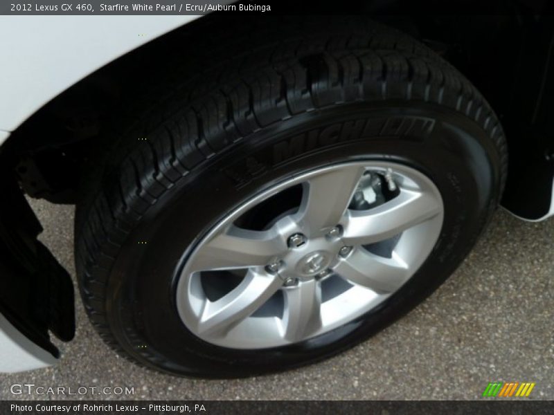 Starfire White Pearl / Ecru/Auburn Bubinga 2012 Lexus GX 460