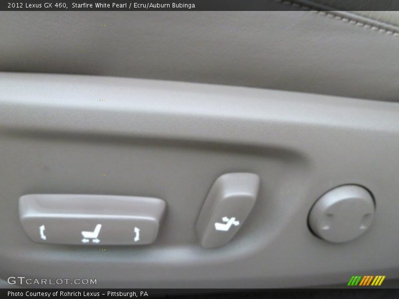 Starfire White Pearl / Ecru/Auburn Bubinga 2012 Lexus GX 460