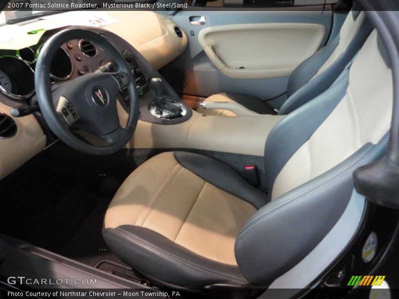  2007 Solstice Roadster Steel/Sand Interior