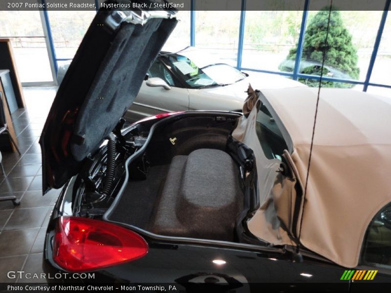 Mysterious Black / Steel/Sand 2007 Pontiac Solstice Roadster