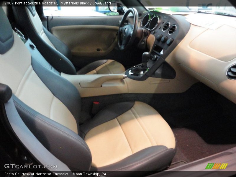  2007 Solstice Roadster Steel/Sand Interior
