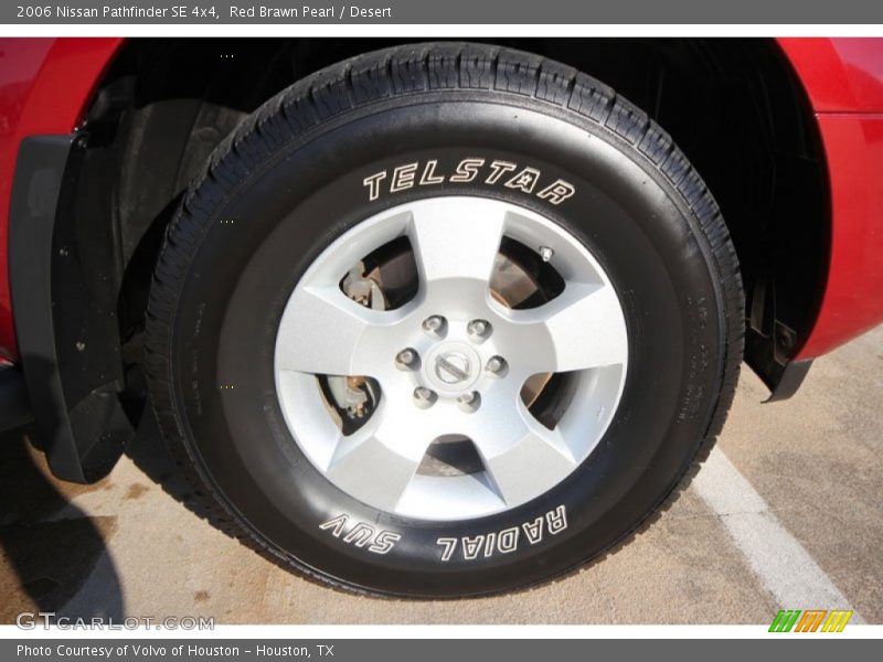 Red Brawn Pearl / Desert 2006 Nissan Pathfinder SE 4x4