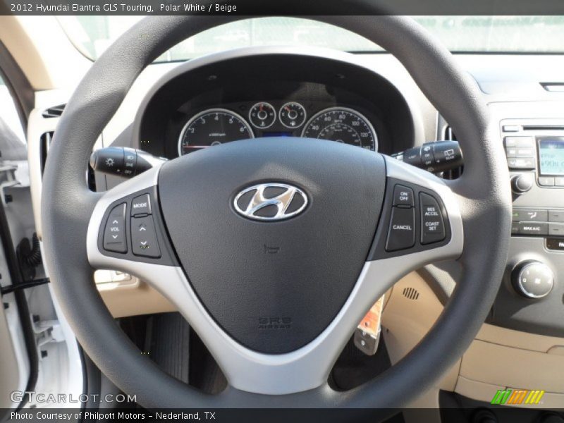  2012 Elantra GLS Touring Steering Wheel