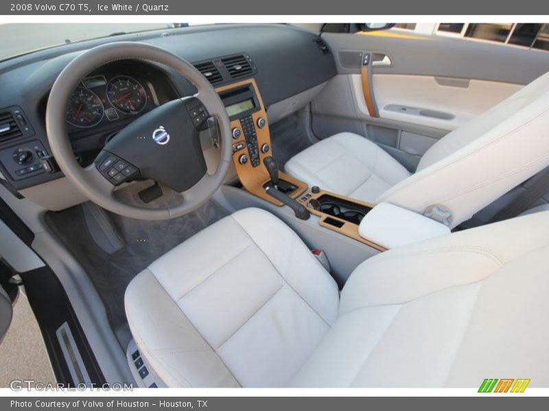 Ice White / Quartz 2008 Volvo C70 T5
