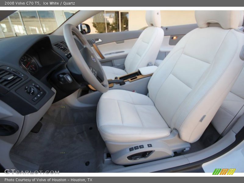 Ice White / Quartz 2008 Volvo C70 T5