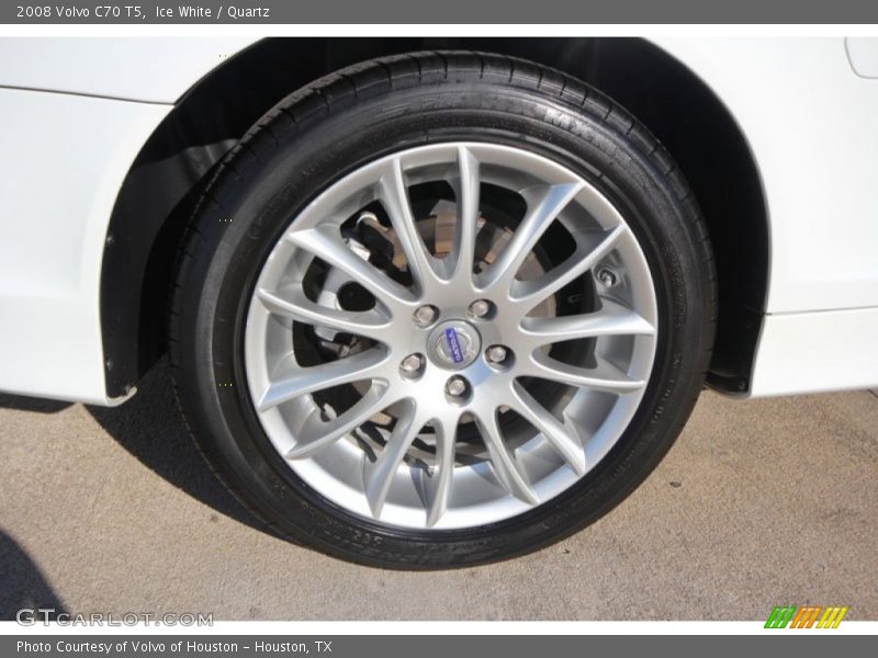 Ice White / Quartz 2008 Volvo C70 T5