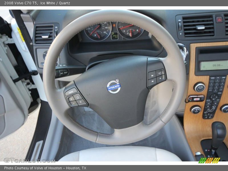 Ice White / Quartz 2008 Volvo C70 T5