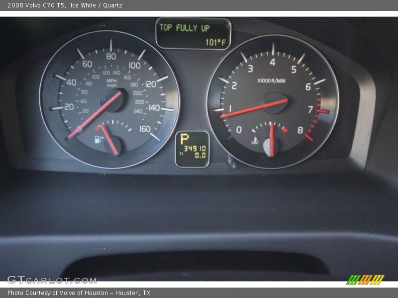 Ice White / Quartz 2008 Volvo C70 T5