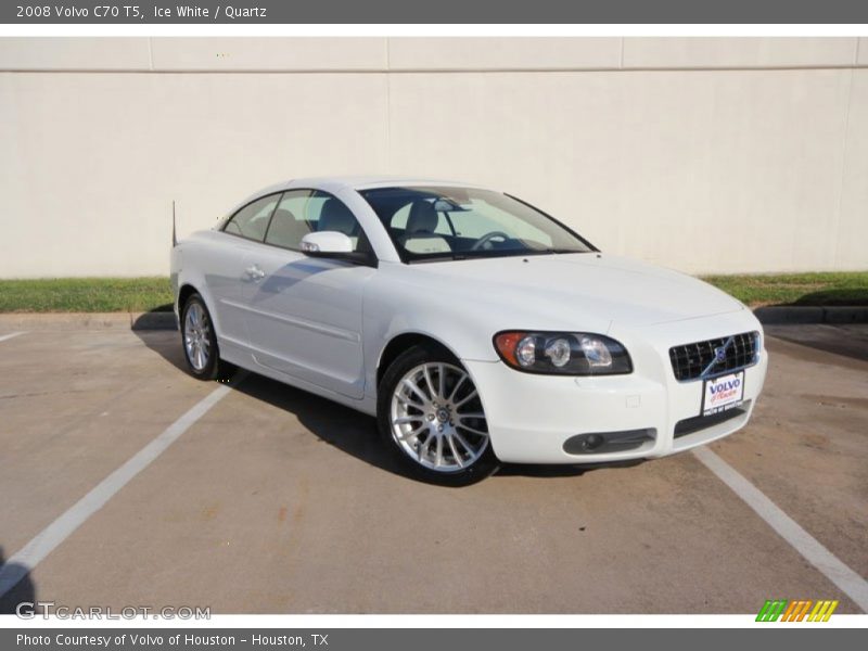 Ice White / Quartz 2008 Volvo C70 T5