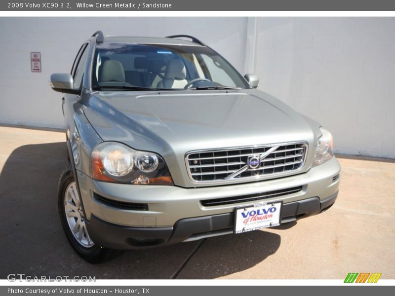 Willow Green Metallic / Sandstone 2008 Volvo XC90 3.2