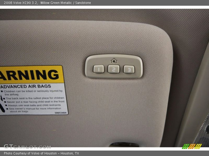 Willow Green Metallic / Sandstone 2008 Volvo XC90 3.2