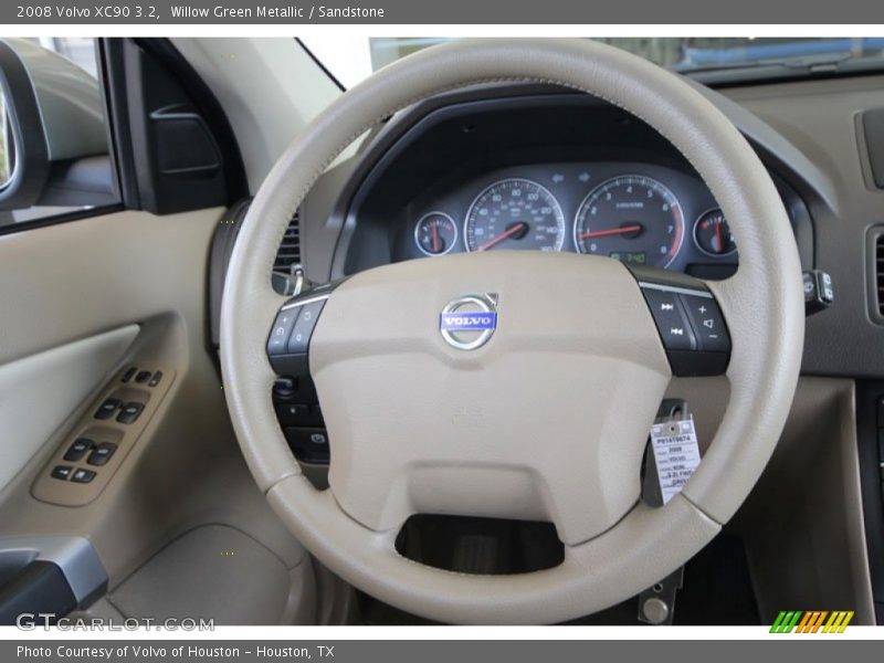 Willow Green Metallic / Sandstone 2008 Volvo XC90 3.2