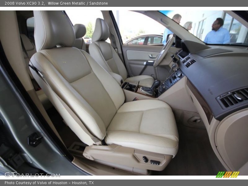 Willow Green Metallic / Sandstone 2008 Volvo XC90 3.2