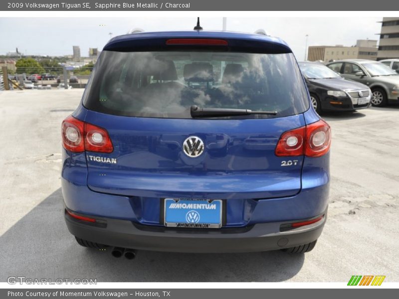 Sapphire Blue Metallic / Charcoal 2009 Volkswagen Tiguan SE