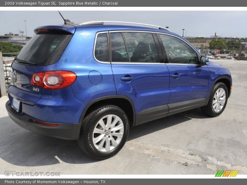 Sapphire Blue Metallic / Charcoal 2009 Volkswagen Tiguan SE
