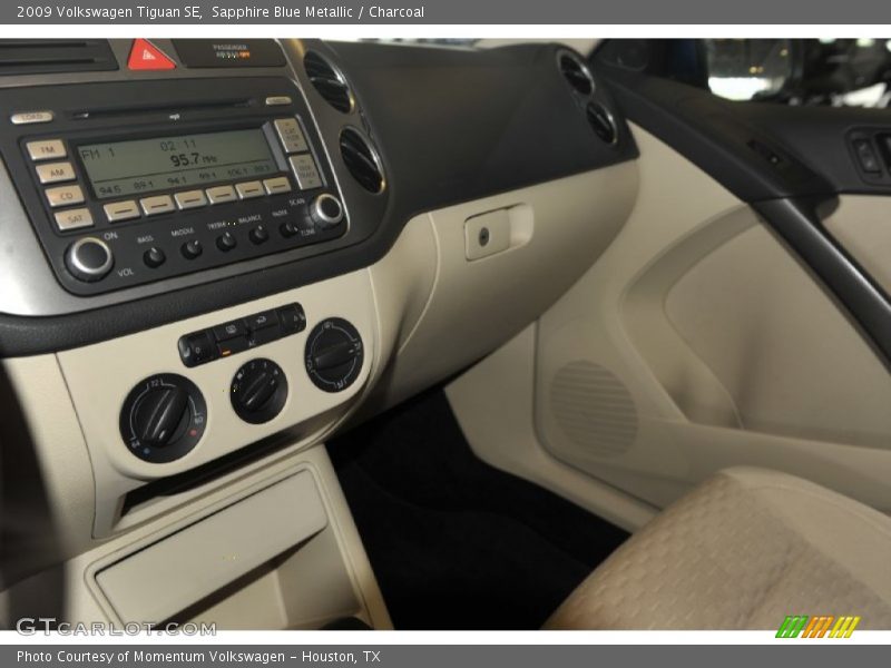 Sapphire Blue Metallic / Charcoal 2009 Volkswagen Tiguan SE