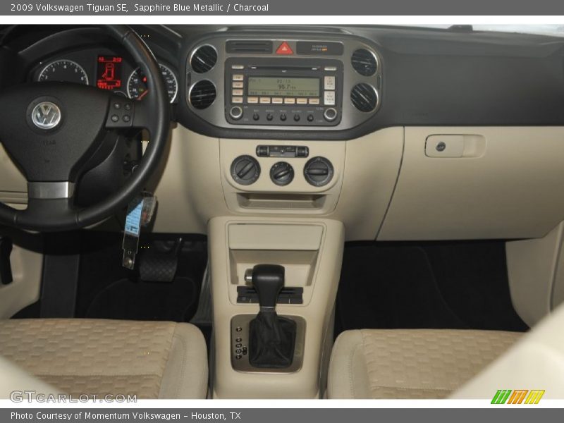 Sapphire Blue Metallic / Charcoal 2009 Volkswagen Tiguan SE