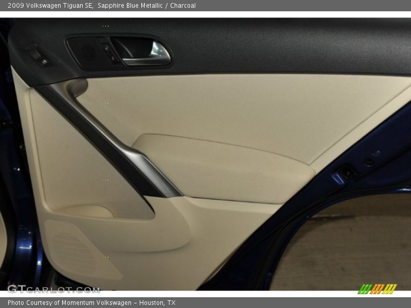 Sapphire Blue Metallic / Charcoal 2009 Volkswagen Tiguan SE