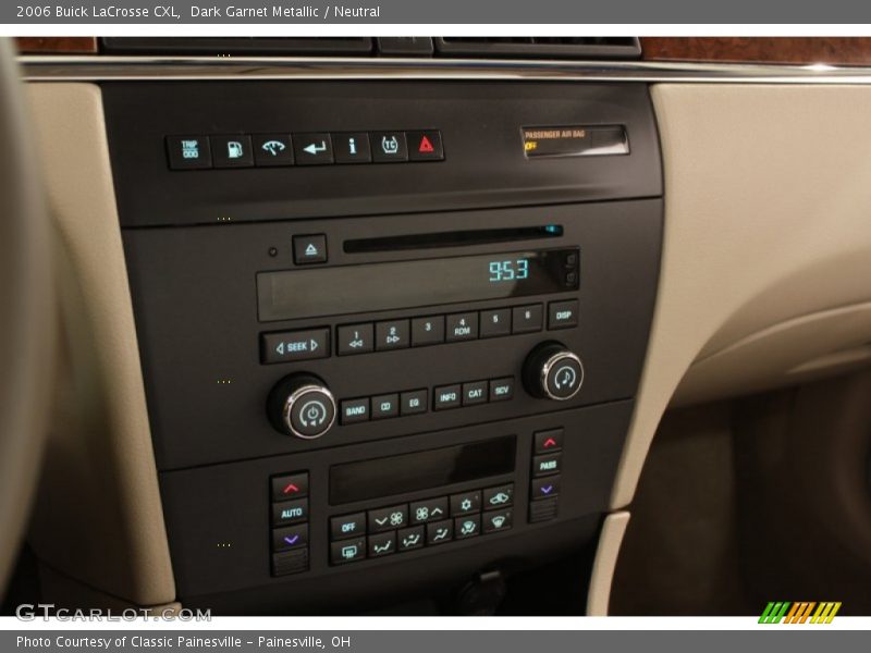 Dark Garnet Metallic / Neutral 2006 Buick LaCrosse CXL