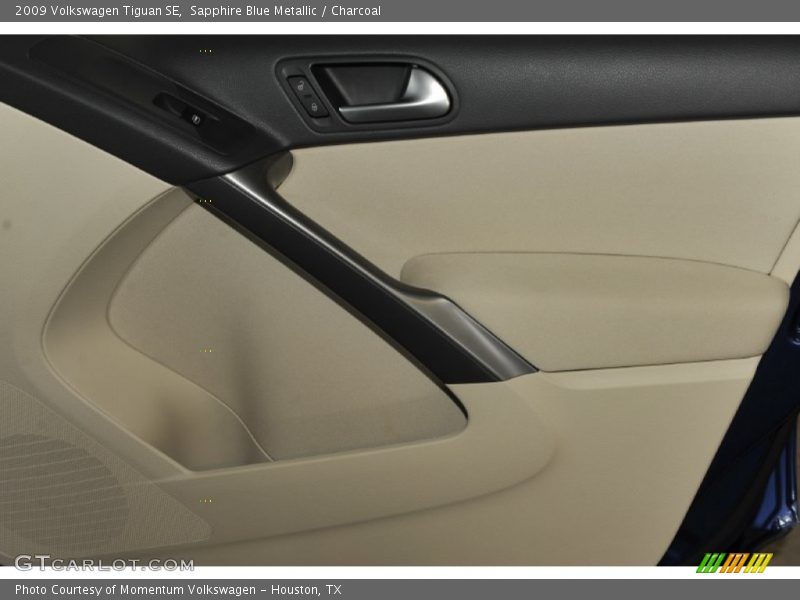 Sapphire Blue Metallic / Charcoal 2009 Volkswagen Tiguan SE