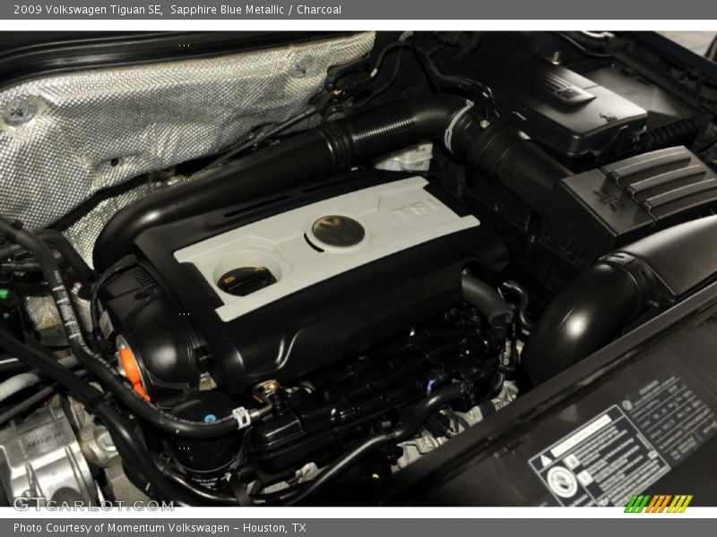 Sapphire Blue Metallic / Charcoal 2009 Volkswagen Tiguan SE