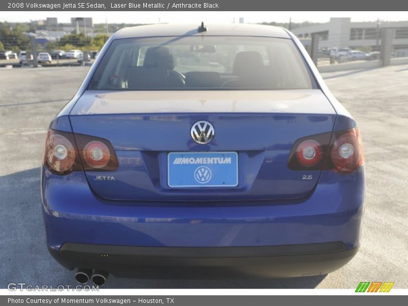 Laser Blue Metallic / Anthracite Black 2008 Volkswagen Jetta SE Sedan
