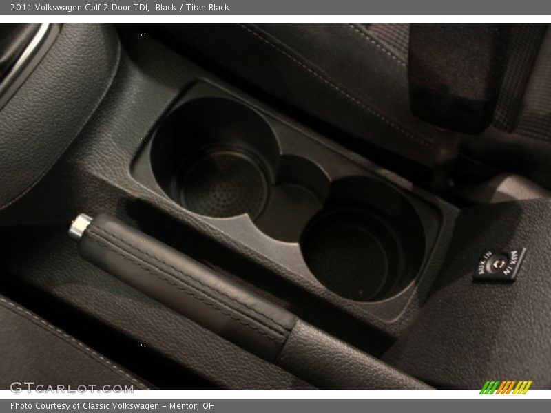 Black / Titan Black 2011 Volkswagen Golf 2 Door TDI