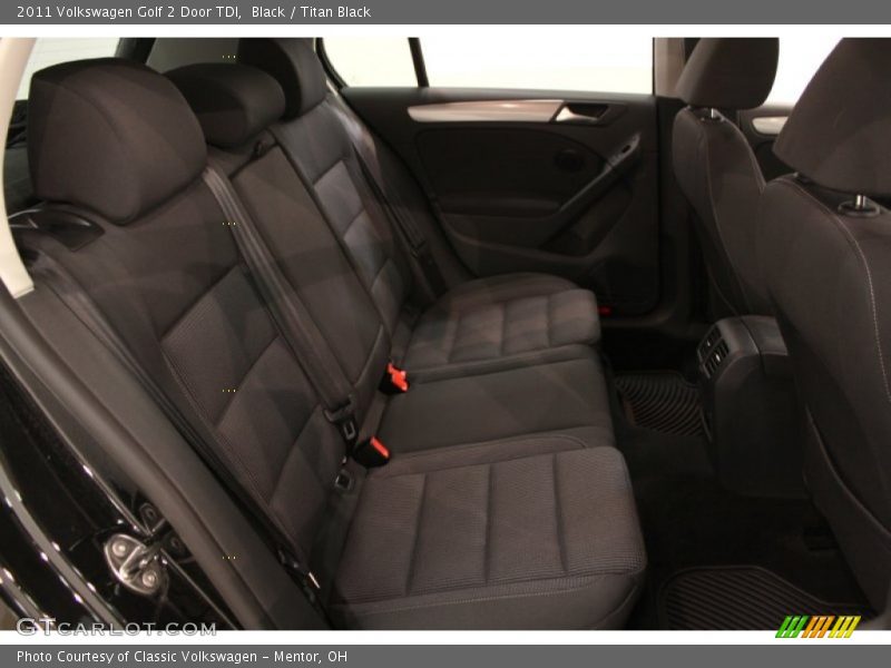 Black / Titan Black 2011 Volkswagen Golf 2 Door TDI