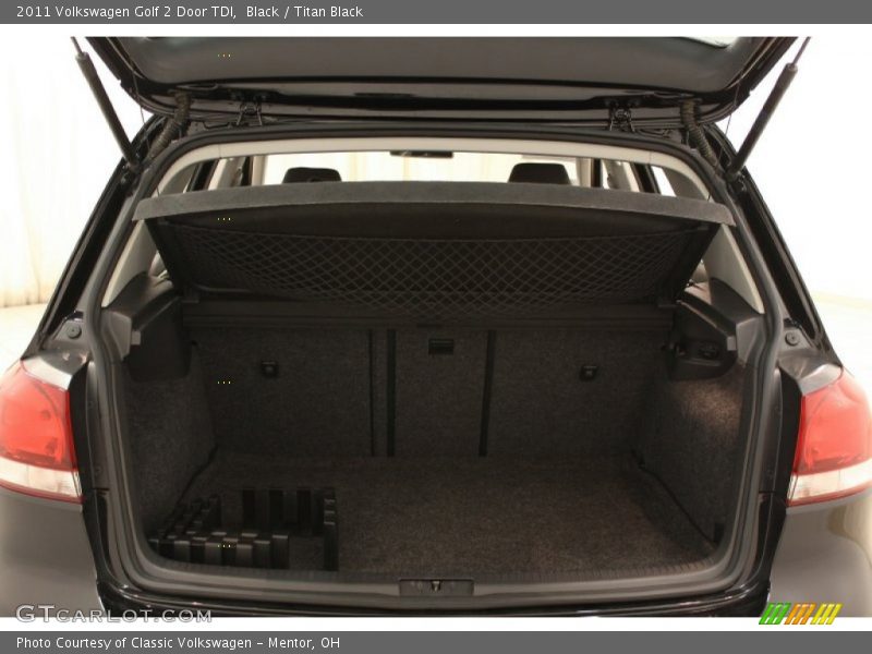  2011 Golf 2 Door TDI Trunk