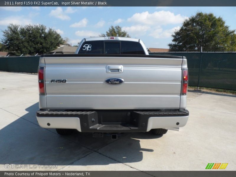 Ingot Silver Metallic / Black 2011 Ford F150 FX2 SuperCab