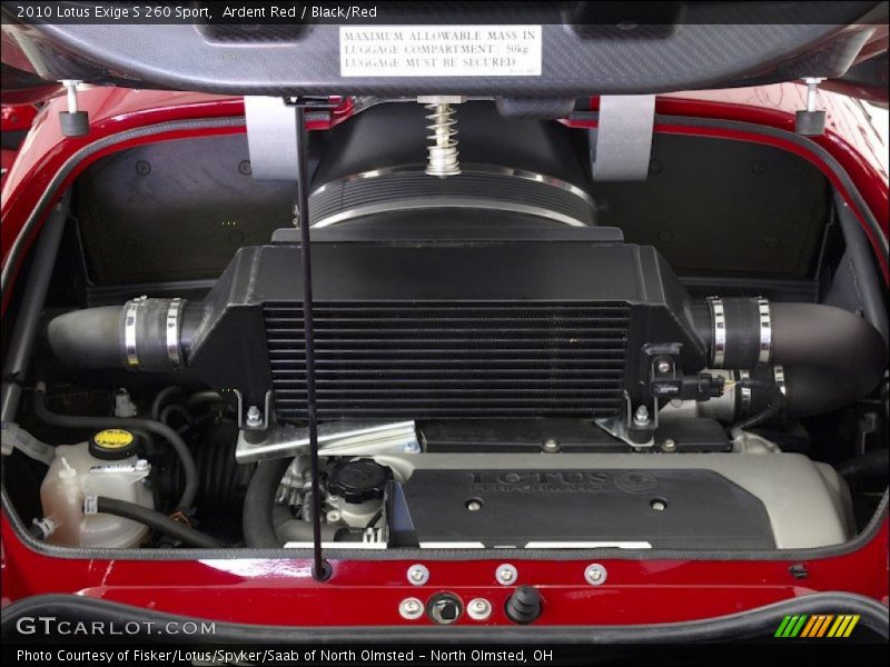  2010 Exige S 260 Sport Engine - 1.8 Liter DOHC 16-Valve VVT 4 Cylinder