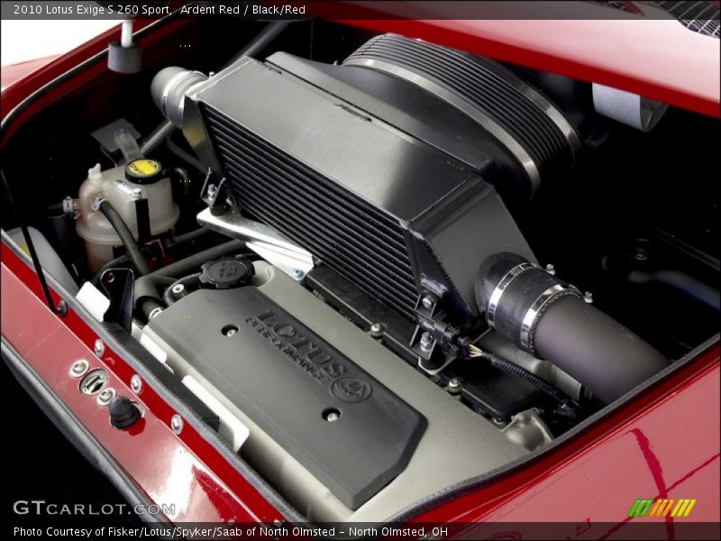  2010 Exige S 260 Sport Engine - 1.8 Liter DOHC 16-Valve VVT 4 Cylinder