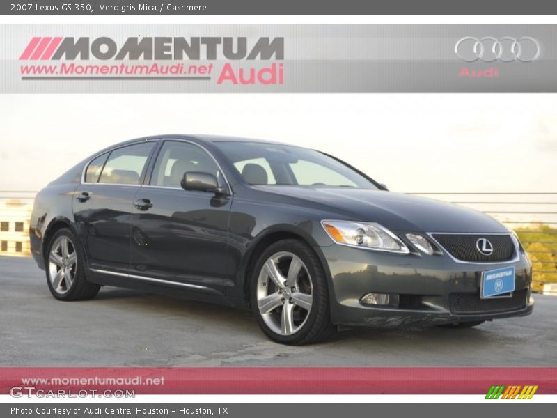 Verdigris Mica / Cashmere 2007 Lexus GS 350