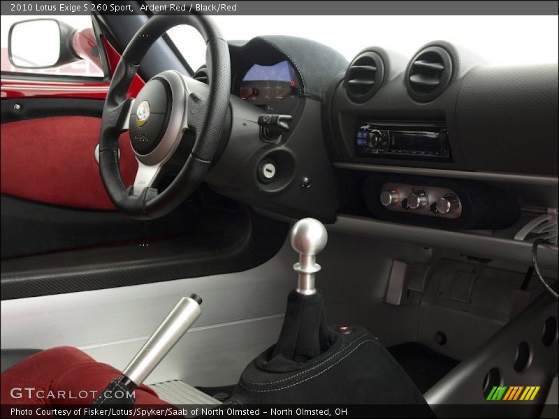  2010 Exige S 260 Sport Black/Red Interior