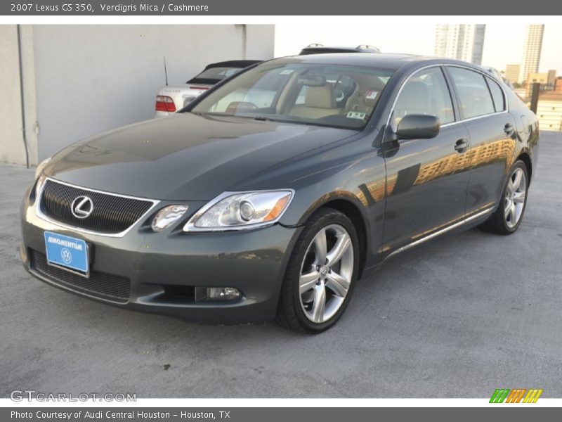 Verdigris Mica / Cashmere 2007 Lexus GS 350
