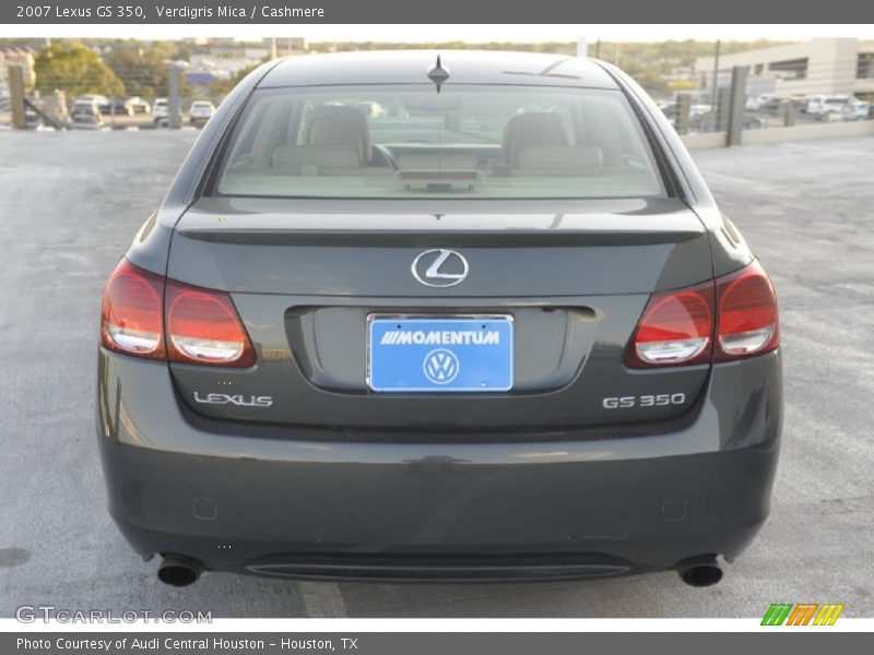 Verdigris Mica / Cashmere 2007 Lexus GS 350