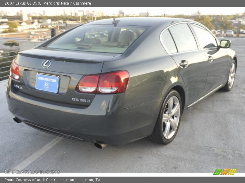 Verdigris Mica / Cashmere 2007 Lexus GS 350