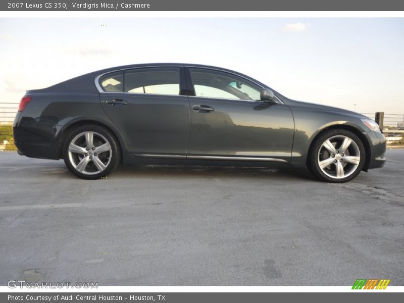 Verdigris Mica / Cashmere 2007 Lexus GS 350