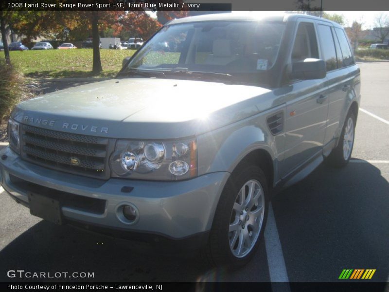 Izmir Blue Metallic / Ivory 2008 Land Rover Range Rover Sport HSE