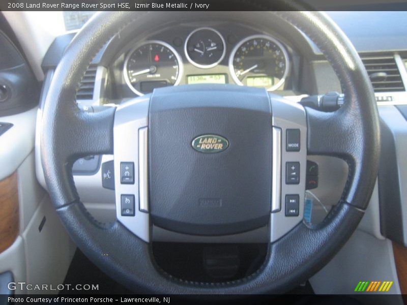 Izmir Blue Metallic / Ivory 2008 Land Rover Range Rover Sport HSE