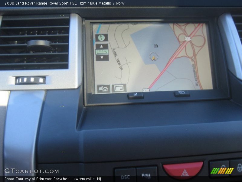 Izmir Blue Metallic / Ivory 2008 Land Rover Range Rover Sport HSE