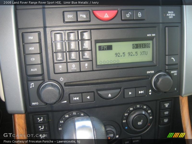 Izmir Blue Metallic / Ivory 2008 Land Rover Range Rover Sport HSE