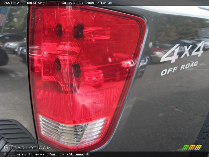 Galaxy Black / Graphite/Titanium 2004 Nissan Titan XE King Cab 4x4