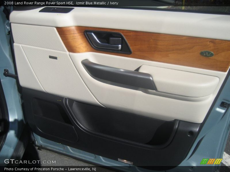 Izmir Blue Metallic / Ivory 2008 Land Rover Range Rover Sport HSE