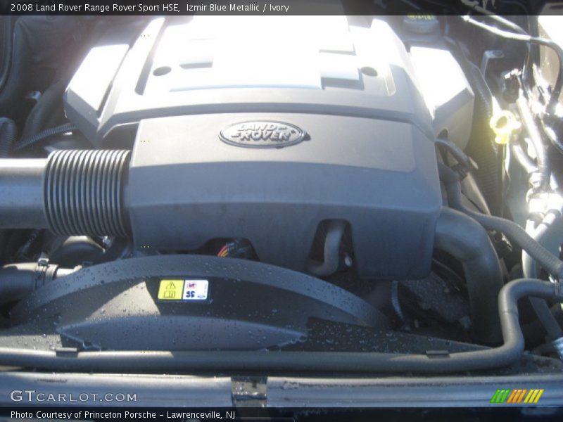 Izmir Blue Metallic / Ivory 2008 Land Rover Range Rover Sport HSE